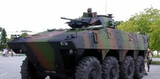 Nexter tests weaponry on armoured vehicle