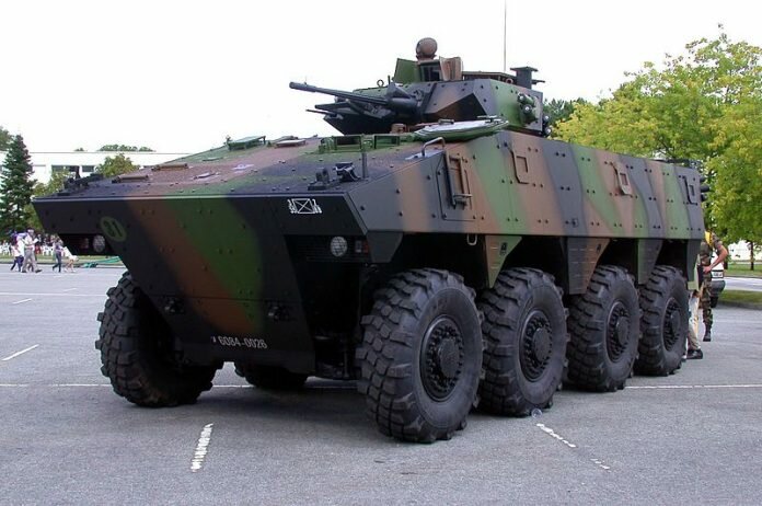 Nexter tests weaponry on armoured vehicle