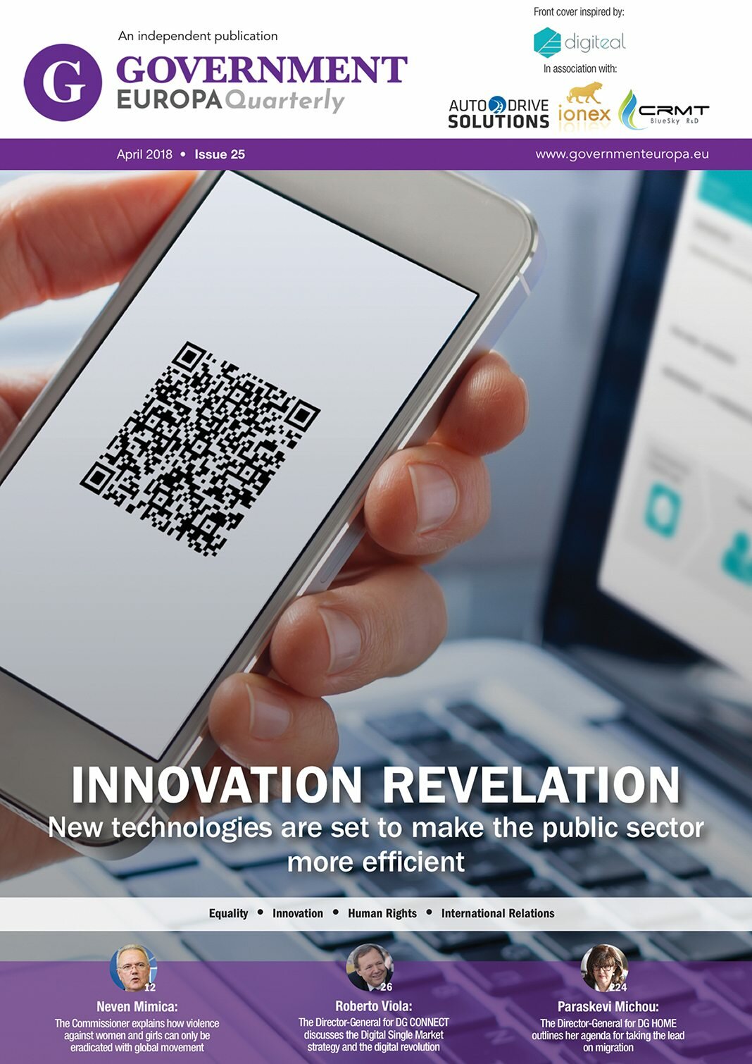 Gov 25 - Innovation revelation and digital solutions