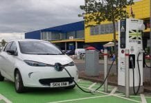 scottish electric vehicle charging